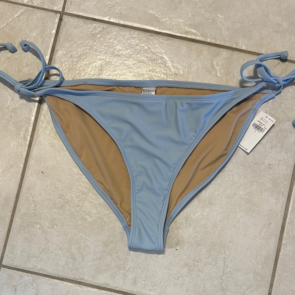 Old Navy Blue Bikini Bottoms Large